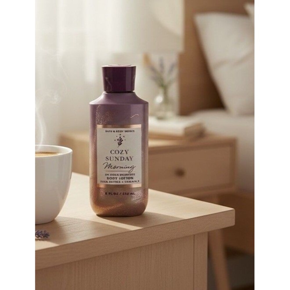 BATH & BODY WORKS COZY SUNDAY MORNING BODY LOTION 8 FL OZ